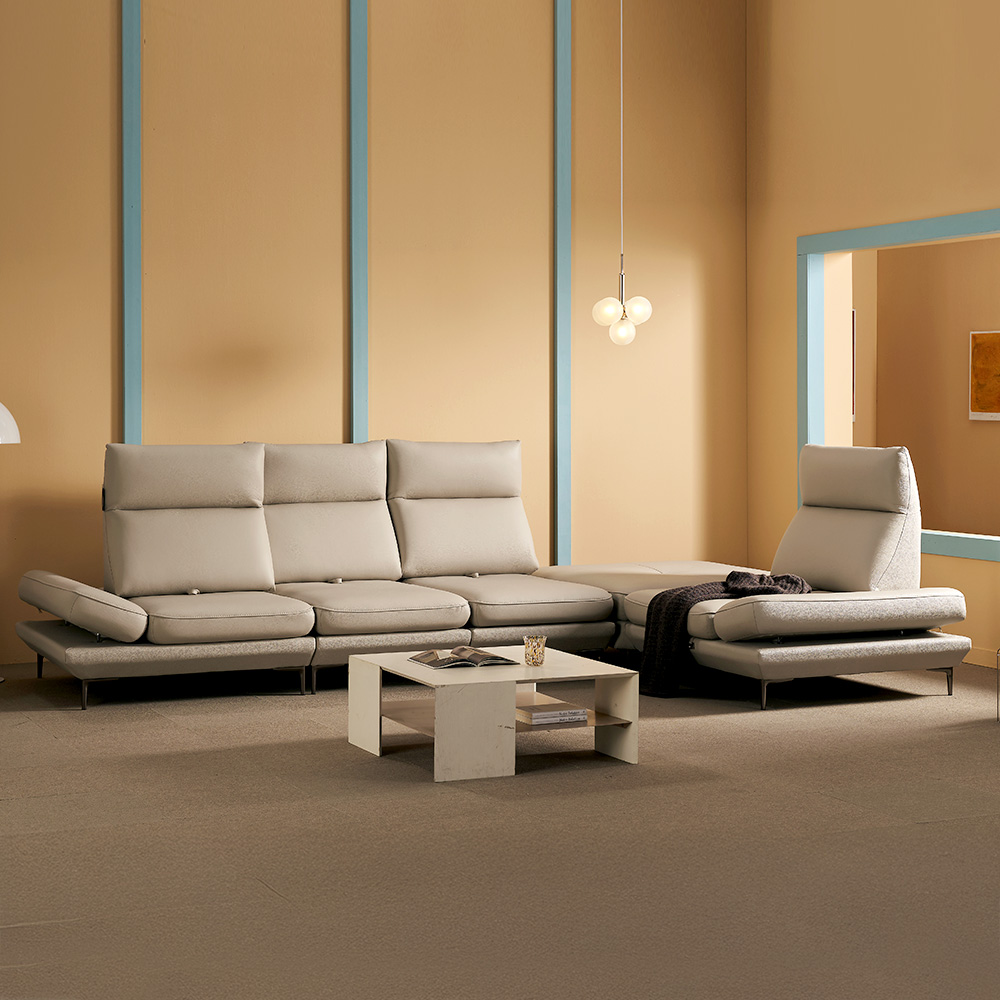 루체 8인용 코너형 이태리 천연통가죽 기능성 스윙 소파 쉐우드 루체 8인용 코너형 이태리 천연통가죽 기능성 스윙 소파 렌탈 상품 대표 이미지