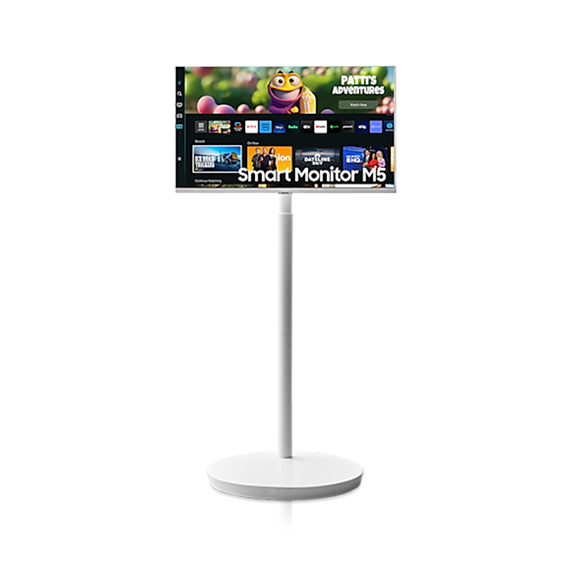 삼성 32인치 스마트모니터 M5 + 이동형스탠드 (LS32DM503E-1WE) 렌탈 상품 대표 이미지