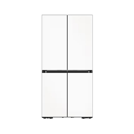 삼성 냉장고 Bespoke AI 하이브리드 4도어 키친핏 MAX 633L 푸드쇼케이스 (RM70F64M2X) 새틴 화이트 렌탈 상품 대표 이미지