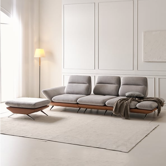 프리미엄 안단테 기능성 패브릭 스윙 4인 소파 (라이트 그레이) 라클라우드 프리미엄 안단테 기능성 패브릭 스윙 4인 소파 (라이트 그레이) 렌탈 상품 대표 이미지