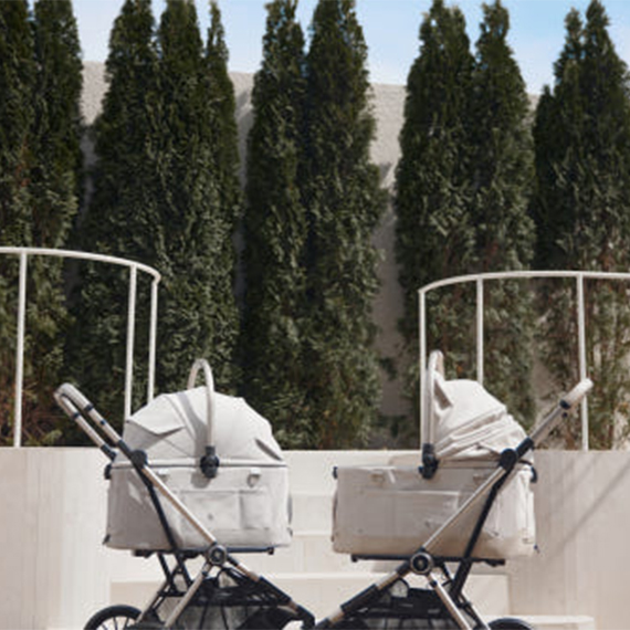 디트로네 펫유모차 플러스 (그레이 or 베이지) 렌탈 상품 이미지