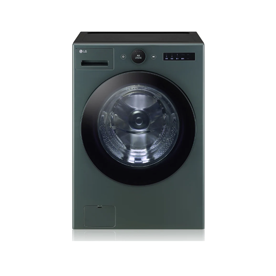 렌탈(소유권이전) LG 세탁기 트롬 AI 오브제컬렉션 25kg 네이처 그린 (FX25GFG) 12개월 방문관리 (라이트플러스) FX25GFG 라이트플러스 12개월_LG케어 렌탈 상품 대표 이미지
