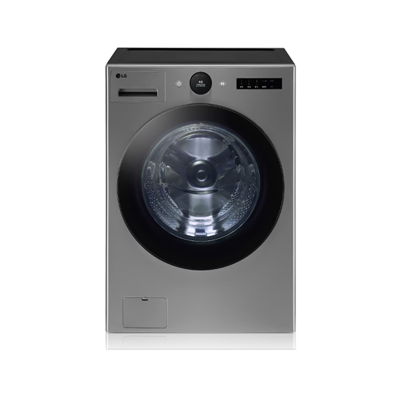 렌탈(소유권이전) LG 세탁기 트롬 AI 오브제컬렉션 25kg 모던 스테인리스 (FX25VF) 12개월 방문관리 (라이트플러스) FX25VF 라이트플러스 12개월_LG케어 렌탈 상품 대표 이미지