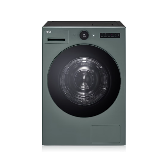 RD25GSG 12개월_LG케어 LG 트롬 AI 오브제컬렉션 건조기 25kg 네이처 그린 (RD25GSG) 12개월 방문관리 렌탈 상품 대표 이미지