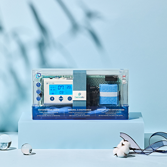 더마드라이 다한증치료기 손 발 겨드랑이전용 (프리미엄형) 렌탈 상품 이미지