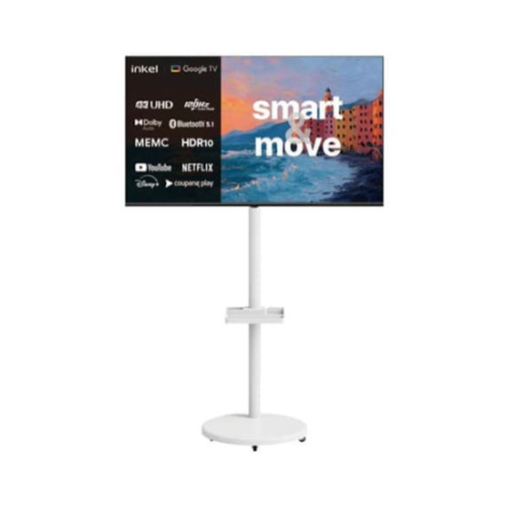 렌탈(소유권이전) 인켈 DLG120Hz 구글 5.0 스마트 43인치 무빙TV + 삼탠바이미 거치대 (SUS430CHD 삼탠바이미) SUS430CHD_삼탠바이미 렌탈 상품 대표 이미지