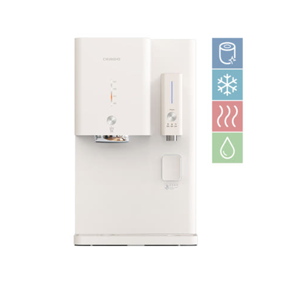 렌탈(소유권이전) 청호 얼음냉온정수기 OMNi Plus (OATMEAL BEIGE) (WI-53C9600M) 4개월 방문관리 WI-53C9600M_4개월 렌탈 상품 대표 이미지