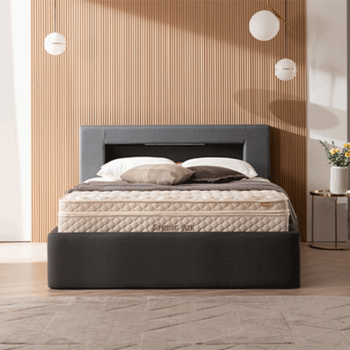 청호 로얄스위트 탑퍼분리 하이브리드 매트리스 (SOFT or HARD) 킹 (브라운 or 그레이) 6개월 방문관리 렌탈 상품 대표 이미지