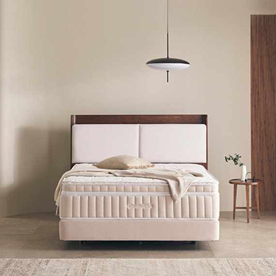 청호 프레임 WB 패브릭 원목 퀸 Q 렌탈 상품 대표 이미지