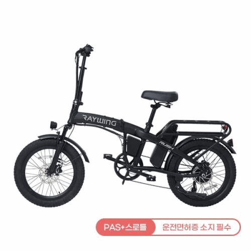 RUSH_20A 레이윙 러쉬 전기자전거 (팬텀블랙 or 실버미스트) (RUSH_20A) 렌탈 상품 대표 이미지
