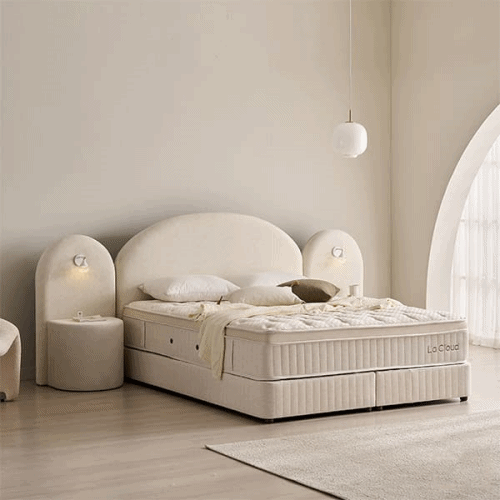 블룸 호텔식 침대 패키지 세트 K 라클라우드 블룸 호텔식 침대 패키지 세트 K 킹 (그레이 or 크림화이트) 렌탈 상품 대표 이미지