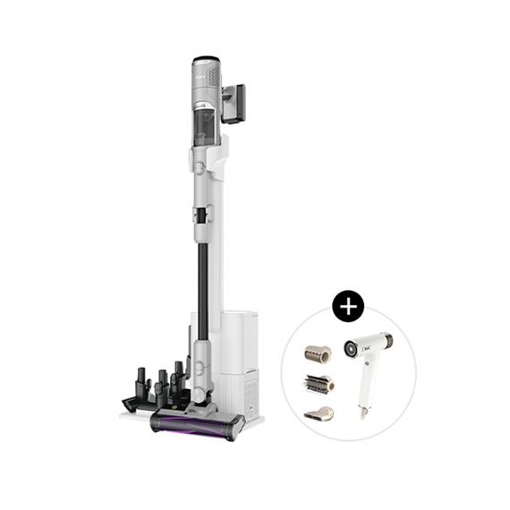 IW3241KR_HD331KR 샤크 디텍트 Clean & Empty 무선청소기 IW3241KR + 샤크 에어드라이어 (HD331KR) 렌탈 상품 대표 이미지