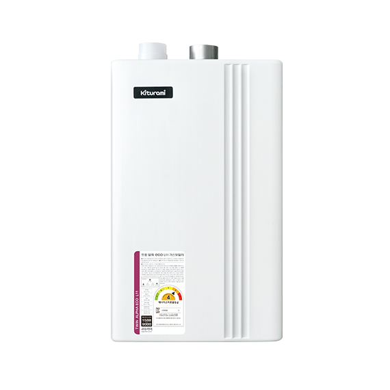 귀뚜라미 트윈알파 ECO 일반 보일러 하향식 L11 - 168HFN (15평이하) (KKuB100W0F) 렌탈 상품 이미지