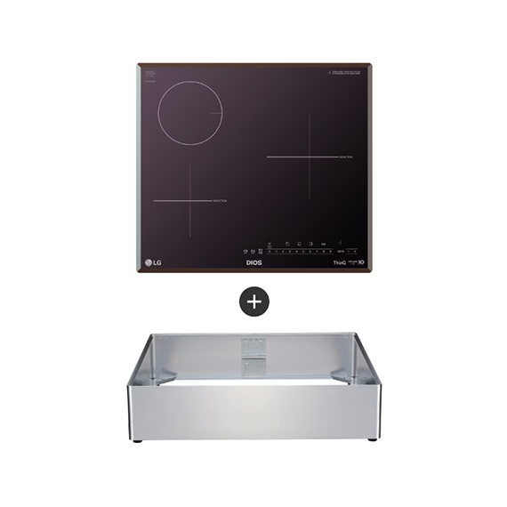 렌탈(소유권이전) LG 전기레인지 하이브리드 (IH2구+HL1구) 15cm 케이스결합 스탠딩 (BEY3MSEA) 자가관리 BEY3MSEA 자가관리_LG케어 렌탈 상품 이미지