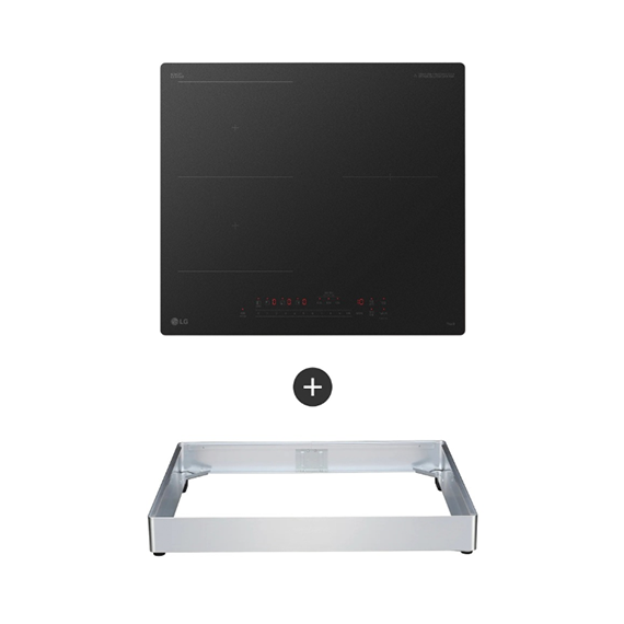 BEF3ASMLEC 자가관리_LG케어 LG 전기레인지 인덕션 오브제 8.5cm 케이스결합 스탠딩 (BEF3ASMLEC) 자가관리 렌탈 상품 이미지