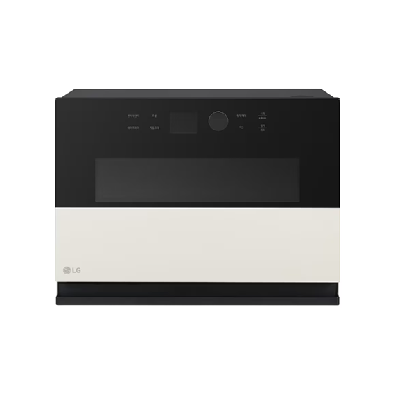 LG 디오스 오브제컬렉션 광파 오븐레인지 32L 카밍베이지 (트리플광파쿡+스팀) (MLJ32ERS) 12개월 방문관리 렌탈 상품 이미지