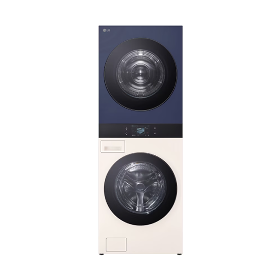 WA2525EYZF 12개월_LG케어 LG 트롬 AI 오브제컬렉션 워시타워 세탁25kg 건조25kg (WA2525EYZF) 12개월 방문관리 렌탈 상품 대표 이미지