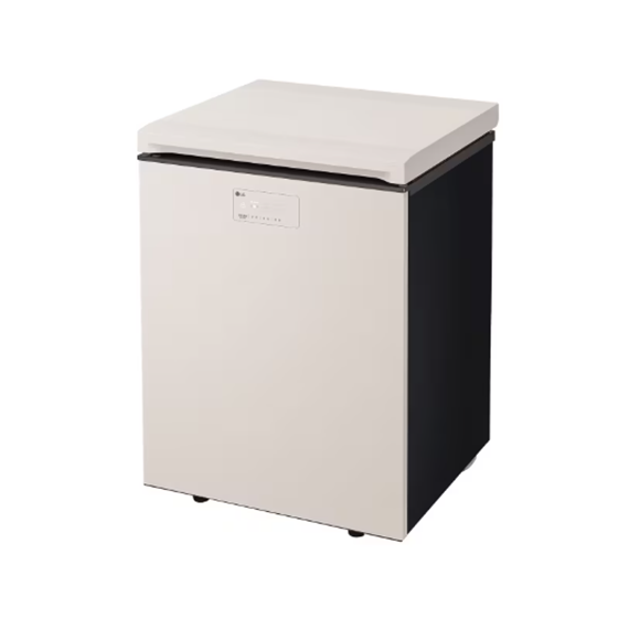 Z135MEE123_LG케어 LG 디오스 김치냉장고 김치톡톡 뚜껑식 베이지 메탈 (Z135MEE123) 렌탈 상품 대표 이미지