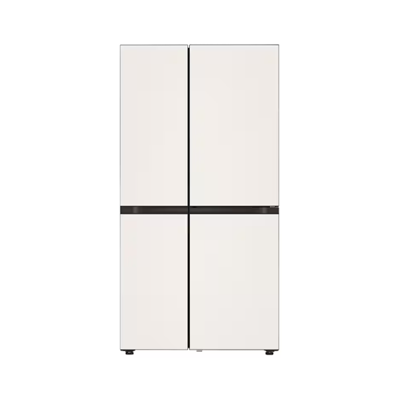 렌탈(소유권이전) LG 디오스 오브제컬렉션 냉장고 양문형 퓨어프레쉬 원매직(글라스) 베이지 (S656GBB143) S656GBB143 렌탈 상품 대표 이미지