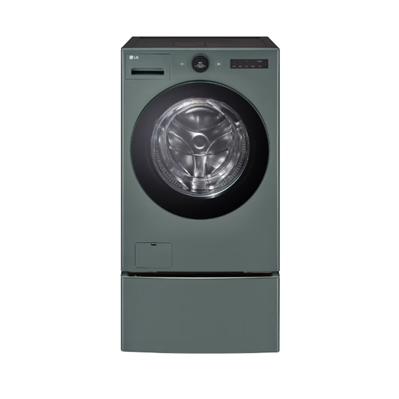 렌탈(소유권이전) LG 트롬 오브제컬렉션 워시콤보 키높이수납함 세탁25kg 건조15kg 네이처 그린 (FH25GSGF) 12개월 방문관리 FH25GSGF 12개월_LG케어 렌탈 상품 대표 이미지