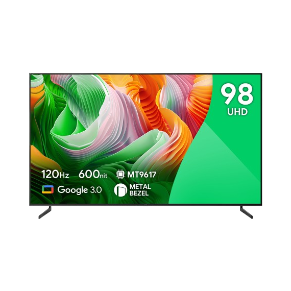 렌탈(소유권이전) 더함 CHIQ 스마트 구글 3.0 OS 안드로이드 12 UHD 98인치 (G954U-3.0) (스탠드 or 벽걸이) G954U-3.0 렌탈 상품 대표 이미지