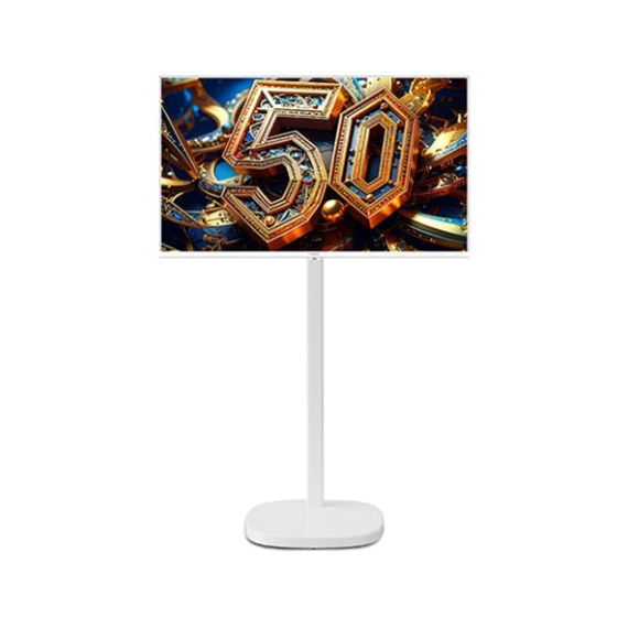 렌탈(소유권이전) 더함 CHIQ 스마트 구글 5.0 OS 안드로이드 14 FHD QLED 32인치 화이트 이동형스탠드 (G324QW-5.0-삼텐바이미) G324QW-5.0-삼텐바이미 렌탈 상품 대표 이미지