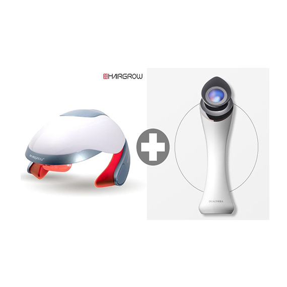 렌탈(소유권이전) (보람피플 올인원598 2구좌) 헤어그로우+릴릴 듀얼쎄라 플라갈바 듀얼이펙트 마사지기 상조가전 헤어그로우_릴릴_2구좌 렌탈 상품 대표 이미지