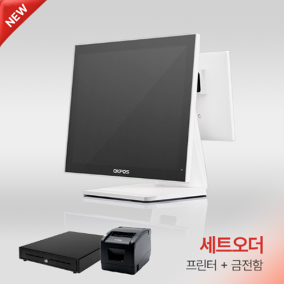 렌탈(소유권이전) 신성I&C 포스세트(ZED3 P2) POS 금전함 서명패드 영수프린터 포스세트(ZED3, P2) 렌탈 상품 대표 이미지