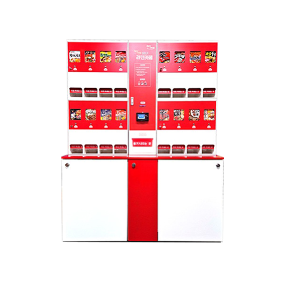 렌탈(소유권이전) 신성I&C 16+1 라면판매기 16종 라면 및 종이컵 적재 16_1 라면판매기 렌탈 상품 이미지