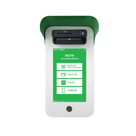 신성I&C 출입인증기 GK-200 기본형 (QR 전화인증 출입인증 내역 어플 제공) 렌탈 상품 이미지