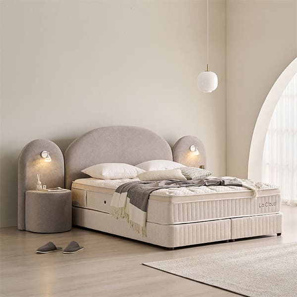 블룸 프리미엄 세트 Q 라클라우드 블룸 호텔식 침대 패키지 세트 Q (그레이 or 크림화이트) (블룸 프리미엄 세트 Q) 렌탈 상품 대표 이미지