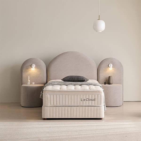 블룸 프리미엄 세트 SS 라클라우드 블룸 호텔식 침대 패키지 세트 SS (그레이 or 크림화이트) (블룸 프리미엄 세트 SS) 렌탈 상품 대표 이미지