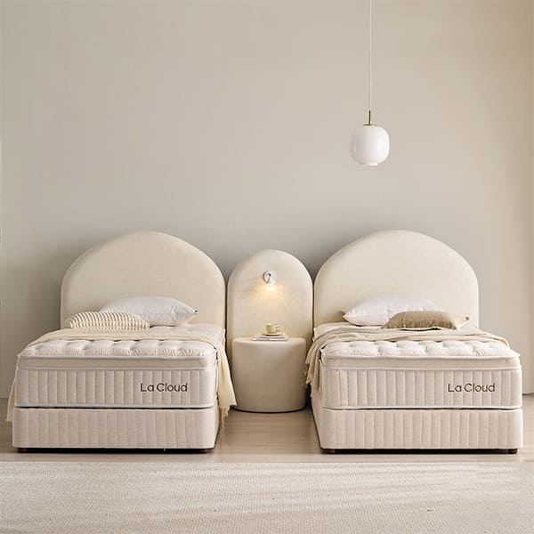 블룸 프리미엄 세트 트윈 라클라우드 블룸 호텔식 침대 패키지 세트 트윈 (그레이 or 크림화이트) (블룸 프리미엄 세트 트윈) 렌탈 상품 대표 이미지