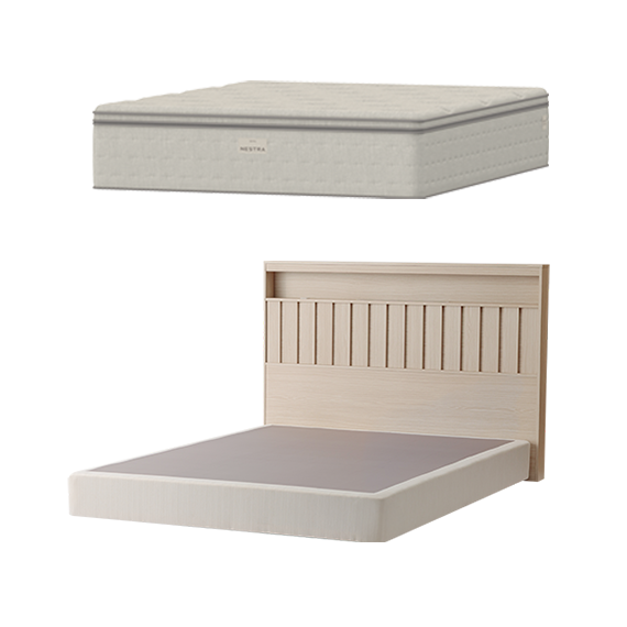 현대렌탈케어 네스트라 매트리스 럭스 SS + 포레 프레임 슈퍼싱글 (HQMB50S40F+HQNA50S40F) 렌탈 상품 대표 이미지