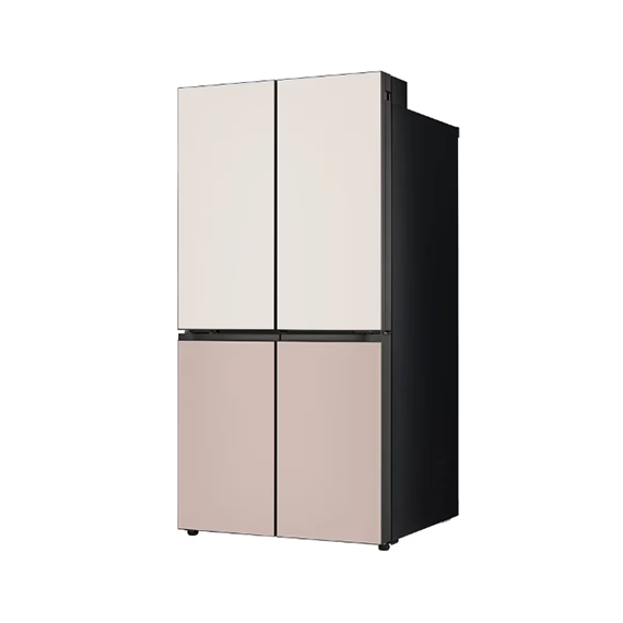 렌탈(소유권이전) LG 디오스 AI 오브제컬렉션 STEM 베이직 냉장고 퓨어프레쉬 매직스페이스 (글라스) 854L 토프 아몬드 (M876GGA161) 방문관리(라이트) M876GGA161_LG케어 렌탈 상품 대표 이미지