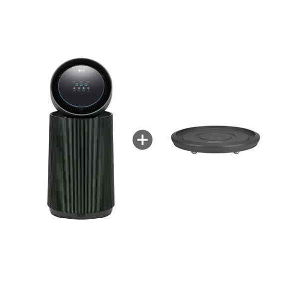 렌탈(소유권이전) LG 퓨리케어 오브제컬렉션 AI+ 360° 공기청정기 20평형 네이처 그린 (AS206NGHAM) 3개월 방문관리(라이트케어) AS206NGHAM 라이트 3개월_LG케어 렌탈 상품 대표 이미지