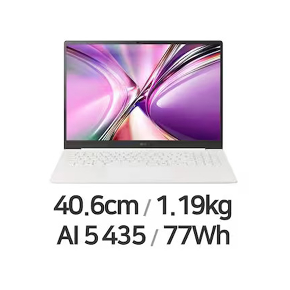 16Z95U-GS5WK LG 2026 그램 프로16 16Z95U-GS5WK (SSD 512GB) 렌탈 상품 대표 이미지