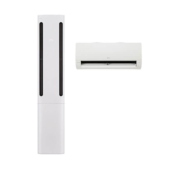 렌탈(소유권이전) LG 휘센 오브제컬렉션 쿨 1시리즈 커버 에어컨 2in1 스탠드 16평 벽걸이 6평 (FW16FC1EU2) FW16FC1EU2 렌탈 상품 대표 이미지